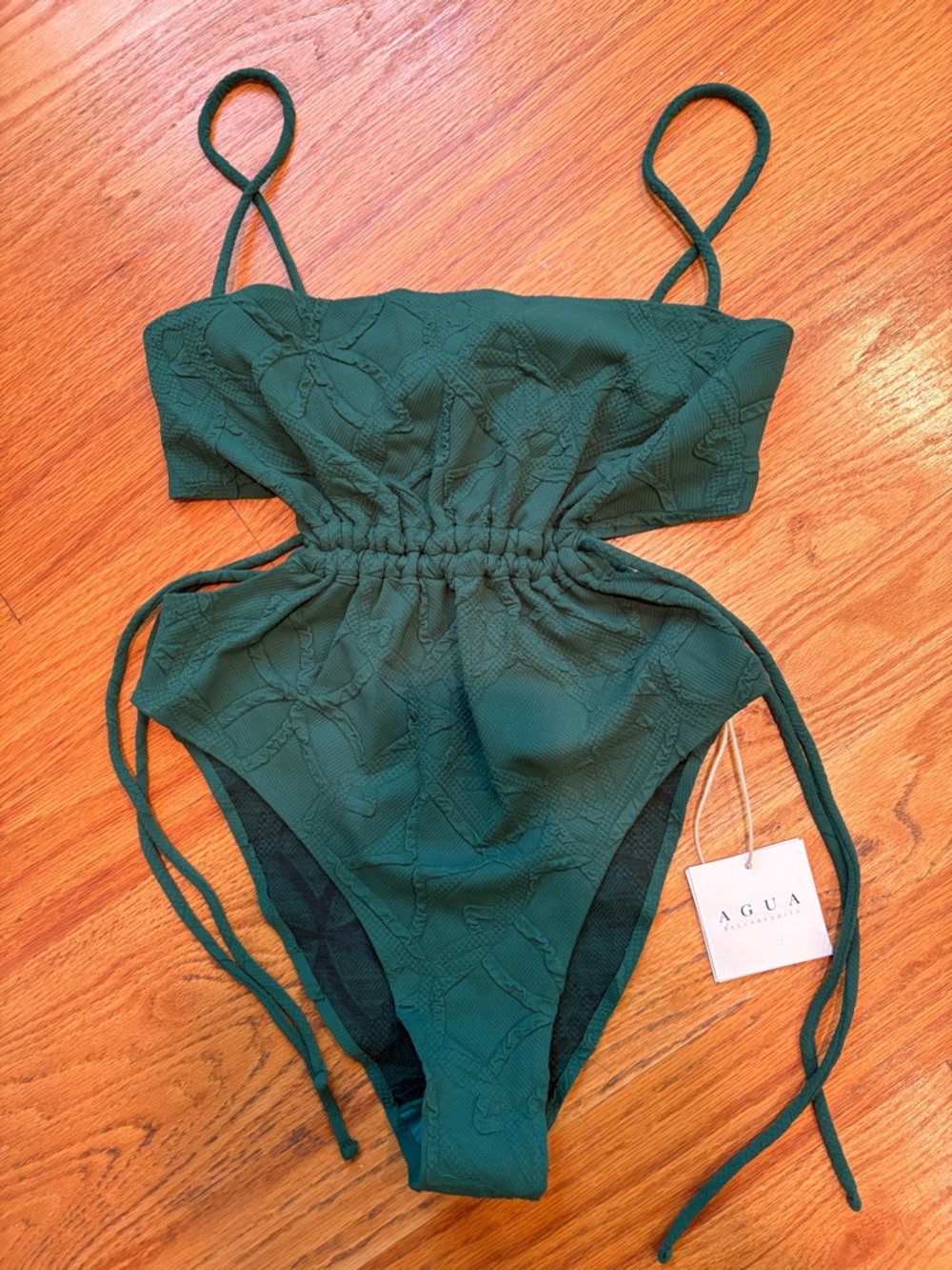 Agua Bendita Forest Green One-Piece Swimsuit